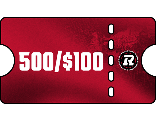 500 for $100